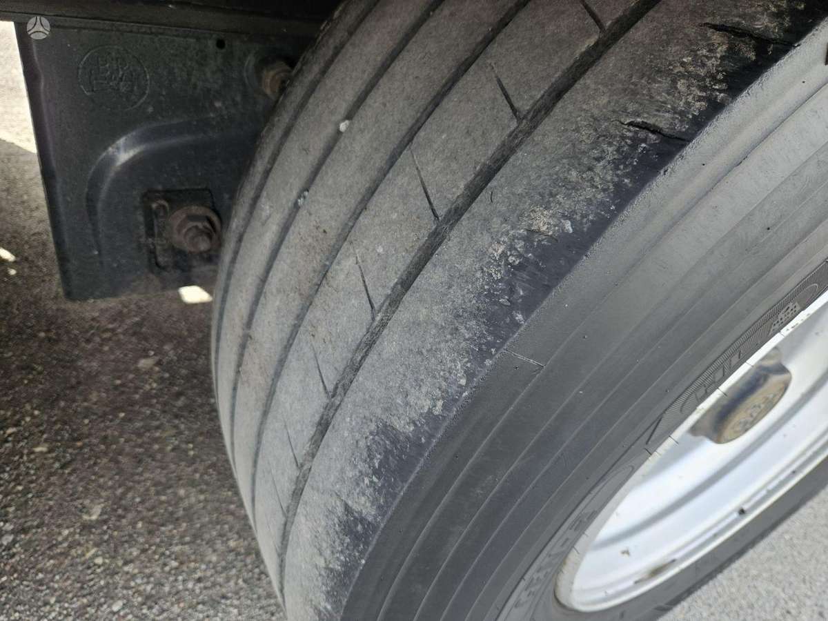 Krone SD, bortinės su tentu