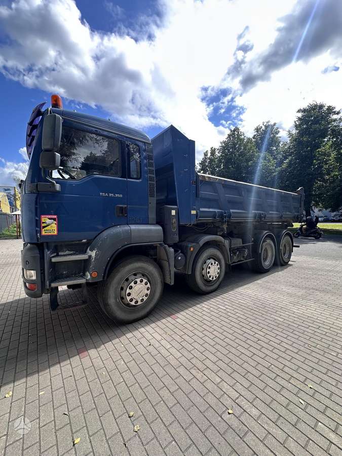 MAN TGA 35.350, dumpers / tippers