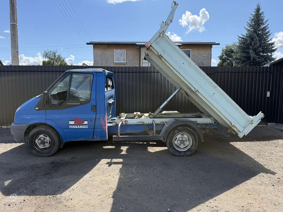 Ford Tranzit, dumpers / tippers