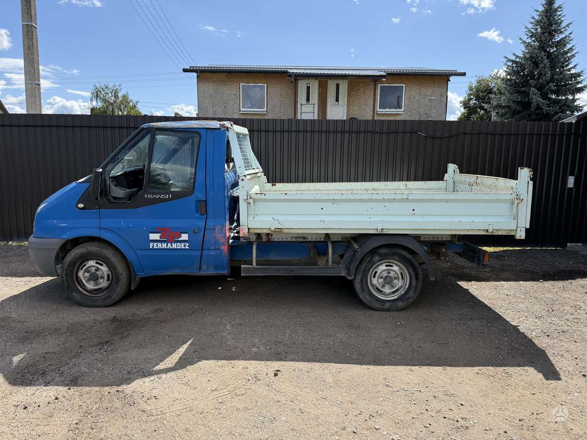 Ford Tranzit, dumpers / tippers