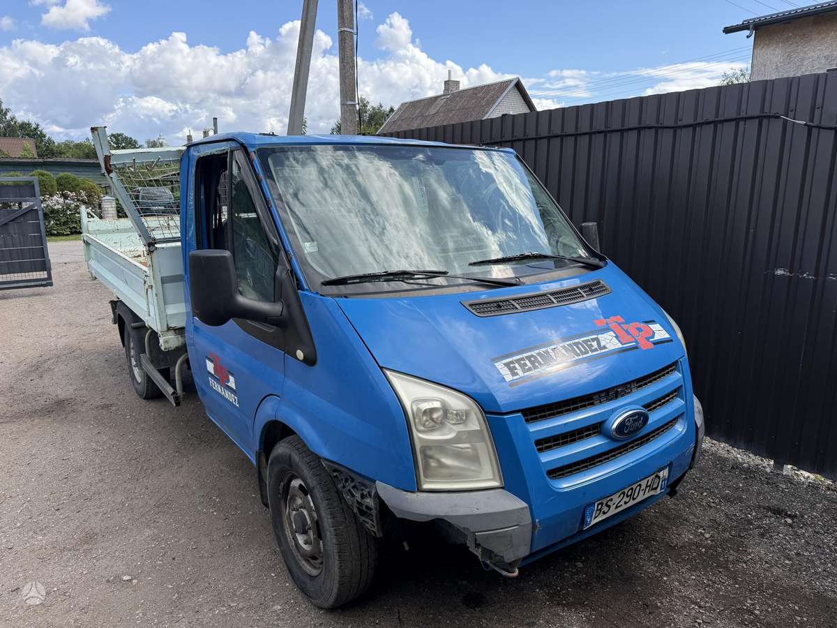 Ford Tranzit, dumpers / tippers