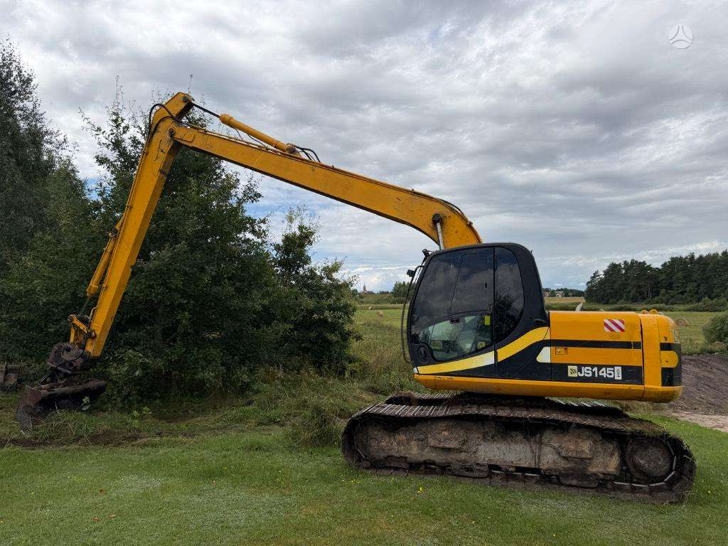 JCB JS 145 LC, ekskavatoriai