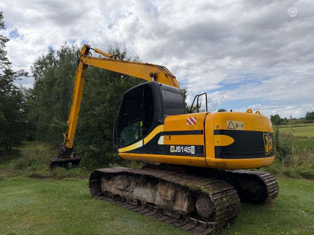 JCB JS 145 LC, ekskavatoriai