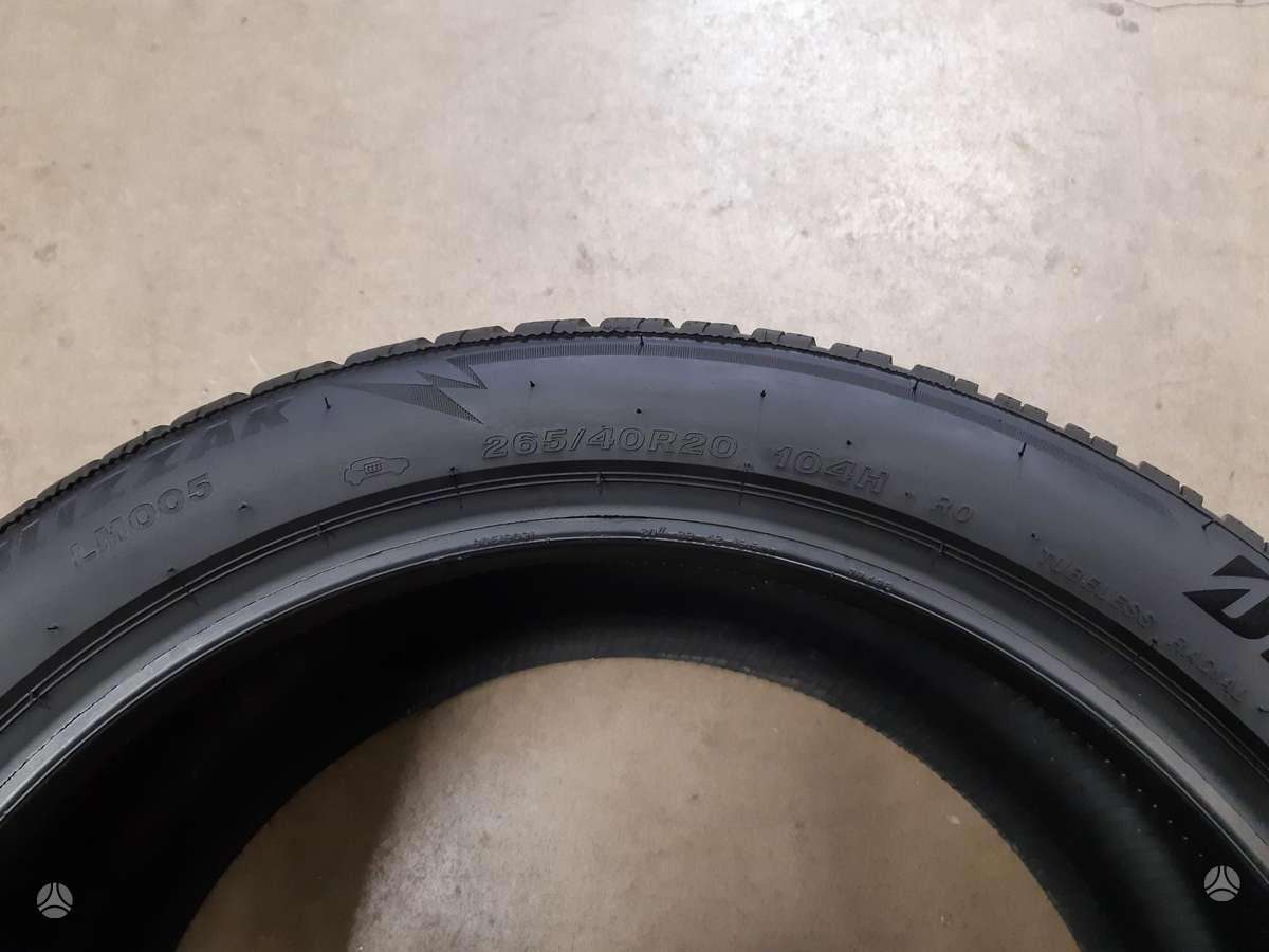Bridgestone 2025m 95% Blizzak LM005', всесезонные 265/40 R20
