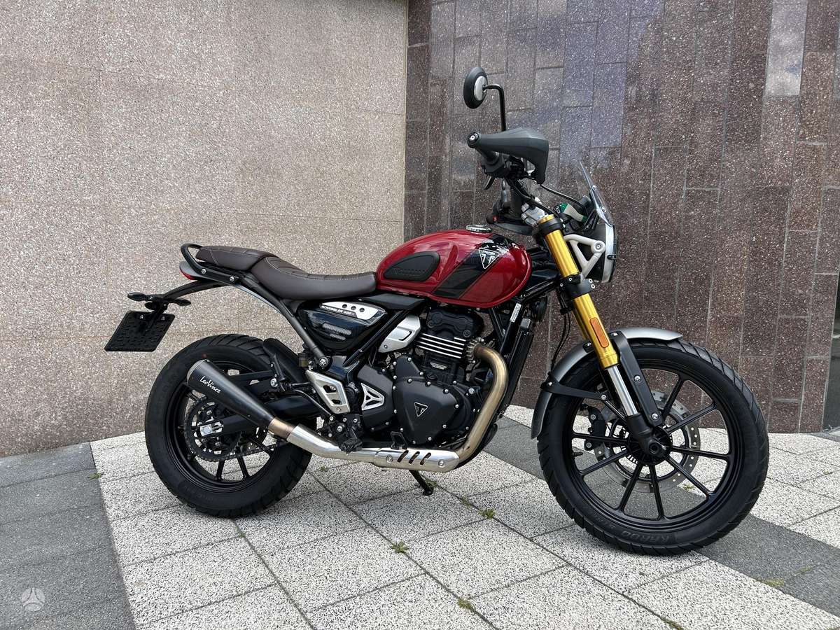 Triumph Scrambler 400 X 398cc, street / classic