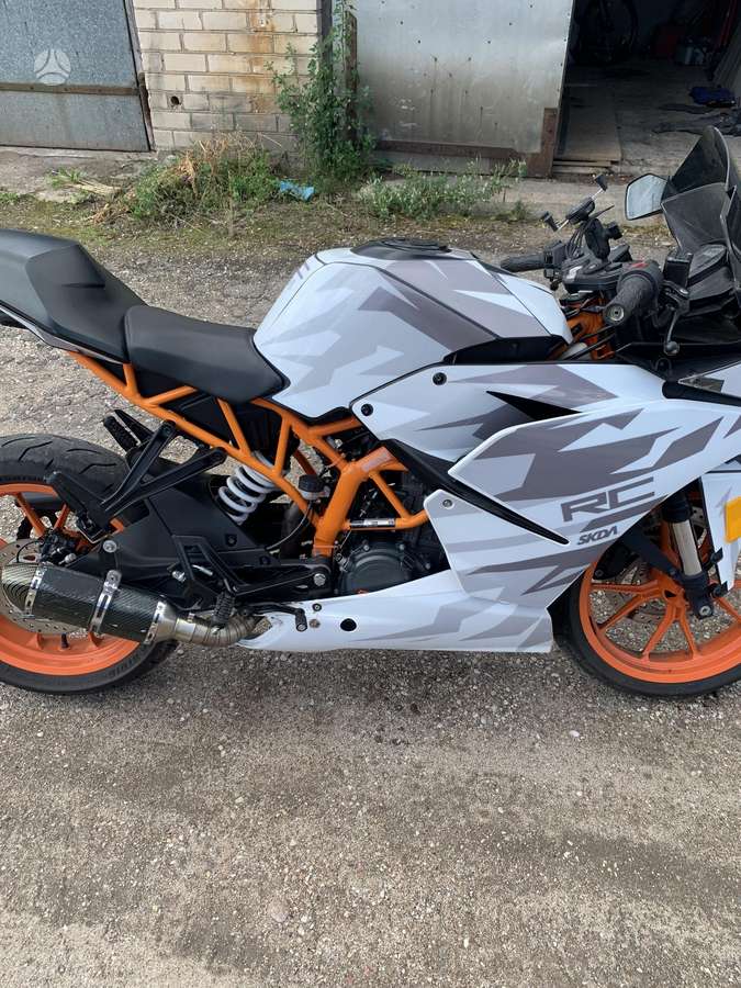 KTM RC 125cc, street / classic