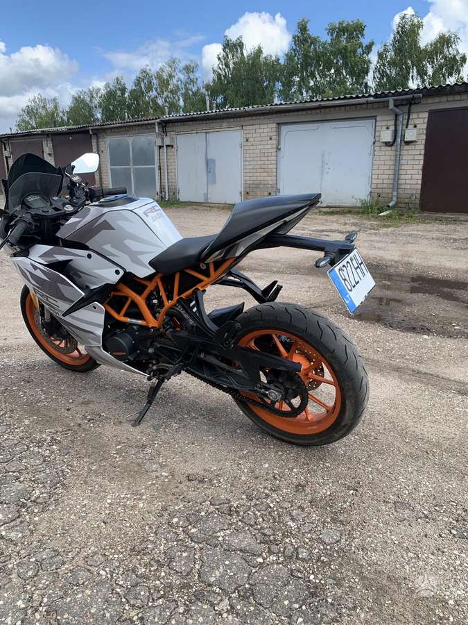 KTM RC 125cc, street / classic