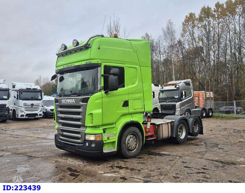 Scania R500 6x2 Retarder, double sleeper