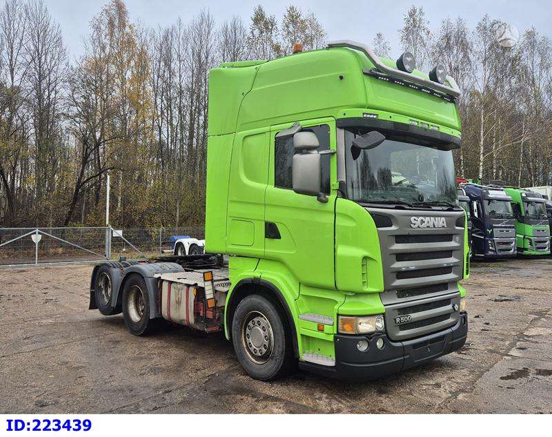 Scania R500 6x2 Retarder, double sleeper