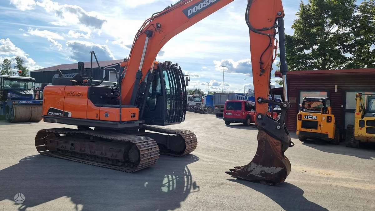 Doosan DX140LC-5, экскаваторы