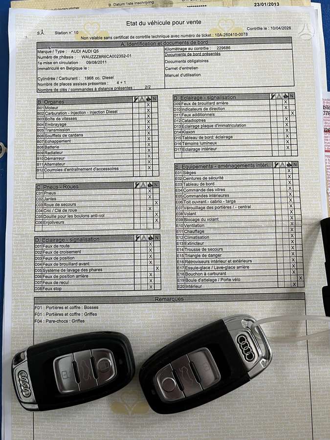 Audi Q5, 2.0 l., Внедорожник / Кроссовер