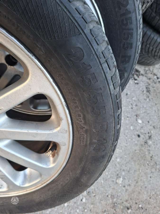Continental, всесезонные 215/55 R16