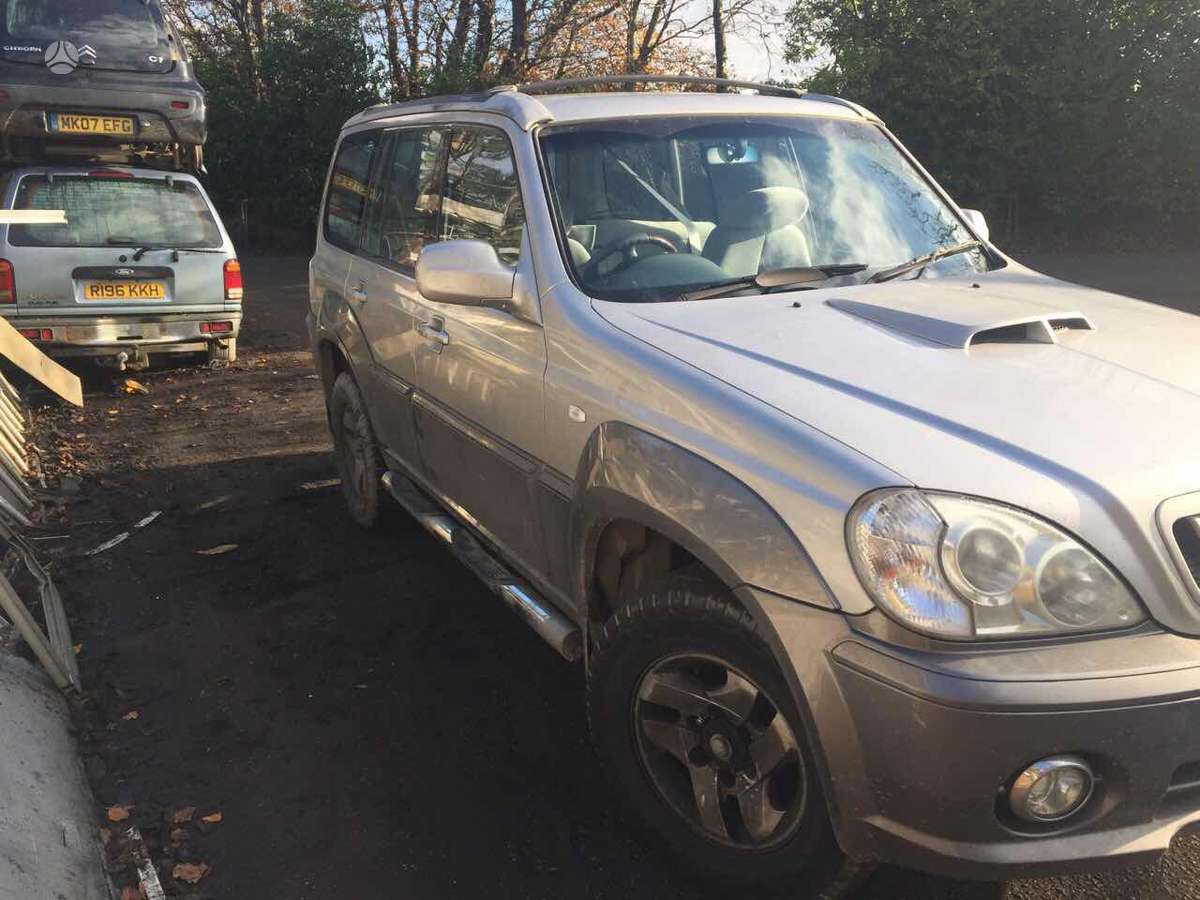 Hyundai Terracan по частям