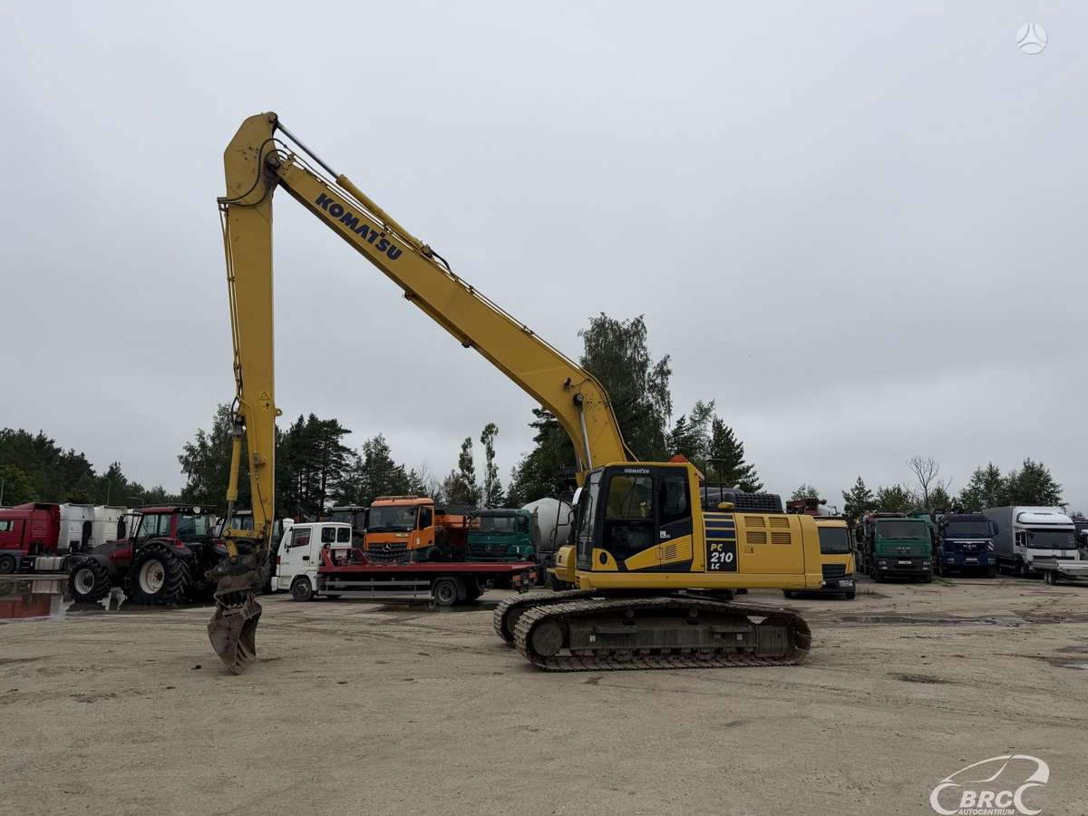 Komatsu PC210LC-11EO Long Reach, экскаваторы
