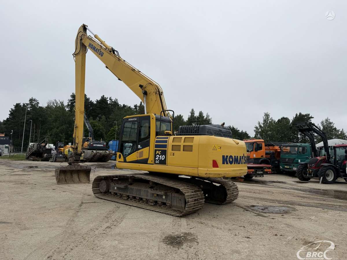 Komatsu PC210LC-11EO Long Reach, экскаваторы