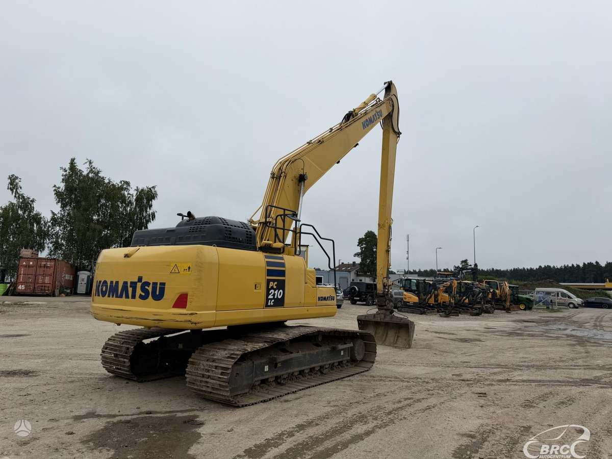 Komatsu PC210LC-11EO Long Reach, экскаваторы