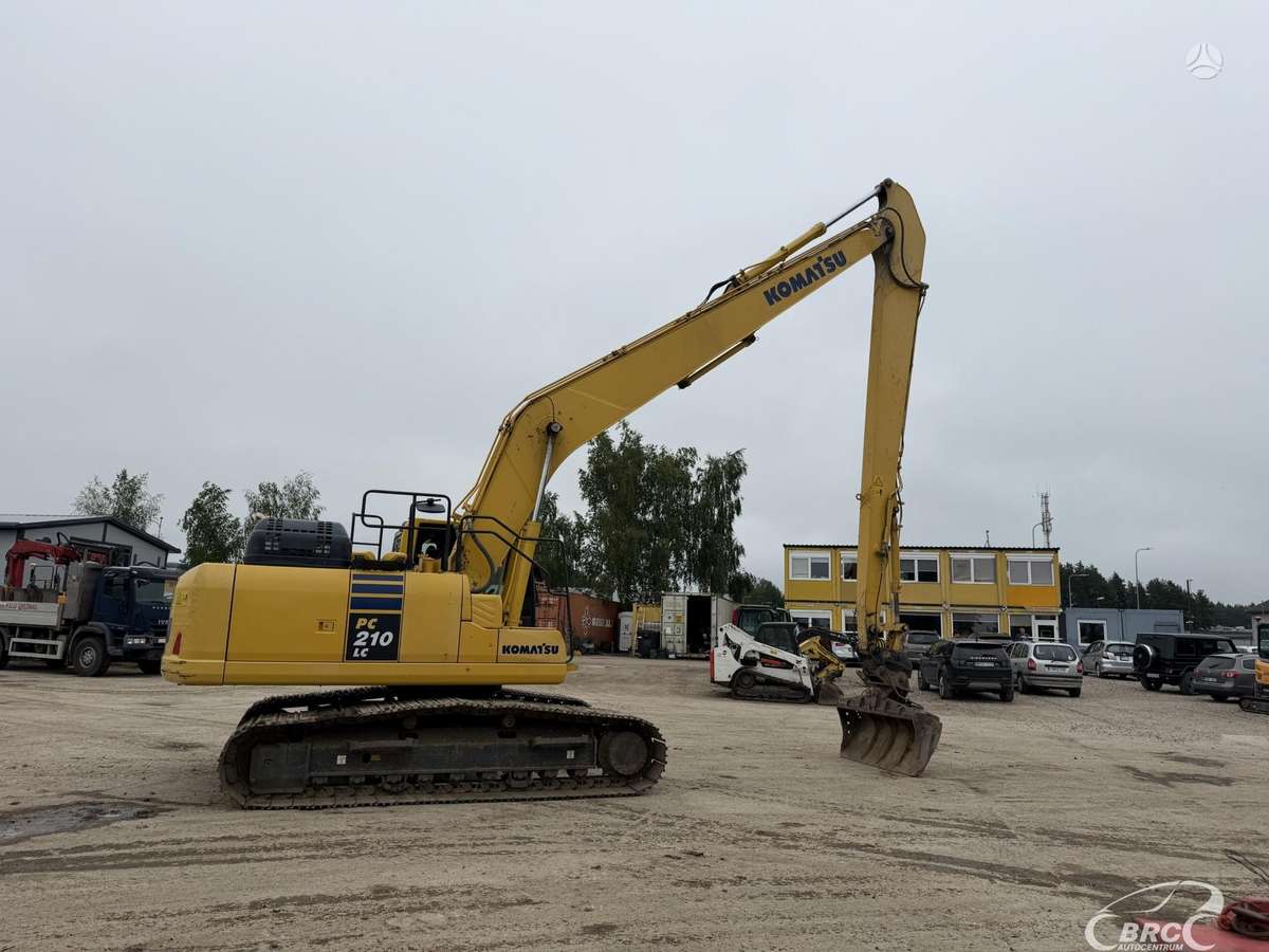 Komatsu PC210LC-11EO Long Reach, экскаваторы