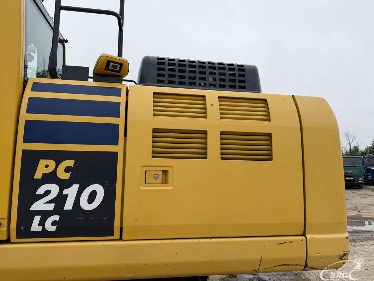 Komatsu PC210LC-11EO Long Reach, экскаваторы