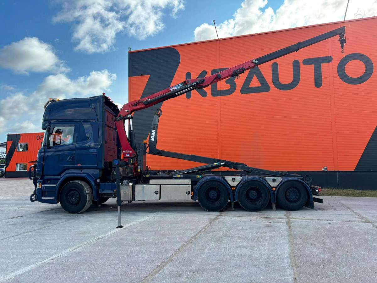 Scania R580 8x4*4, crane trucks