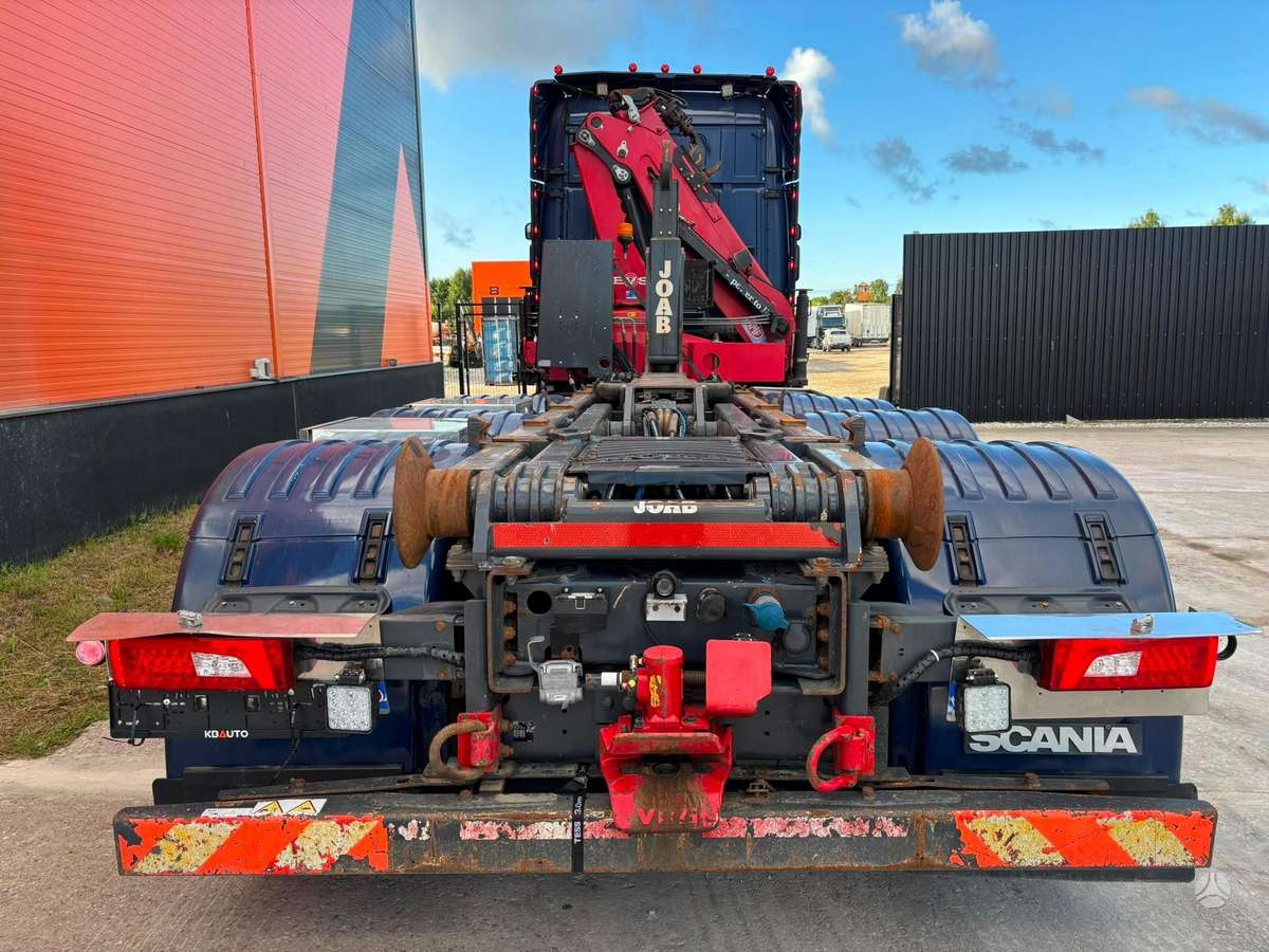 Scania R580 8x4*4, crane trucks