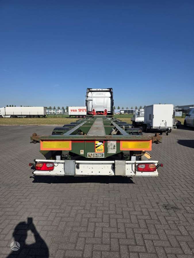 D-TEC Combi Trailer CT-43-04D, container