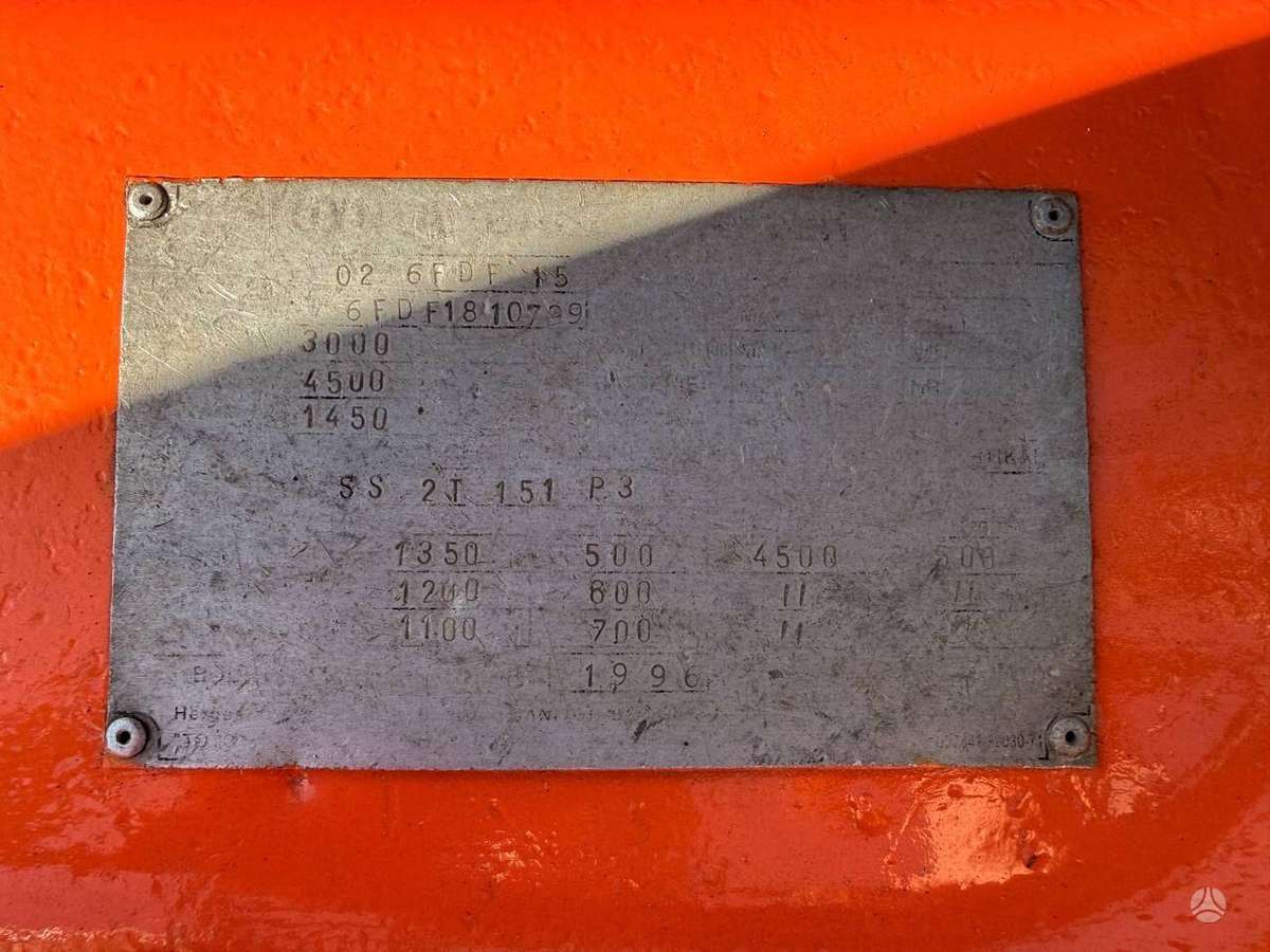 Toyota 02-6FDF15, forklifts
