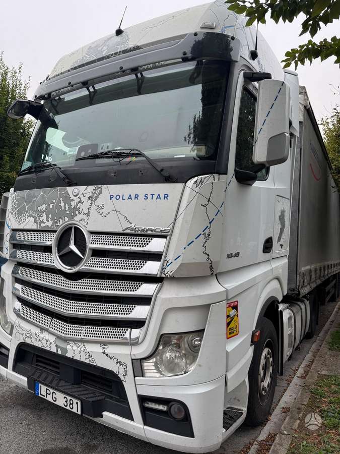 Mercedes-Benz Actros 1848 LS, double sleeper