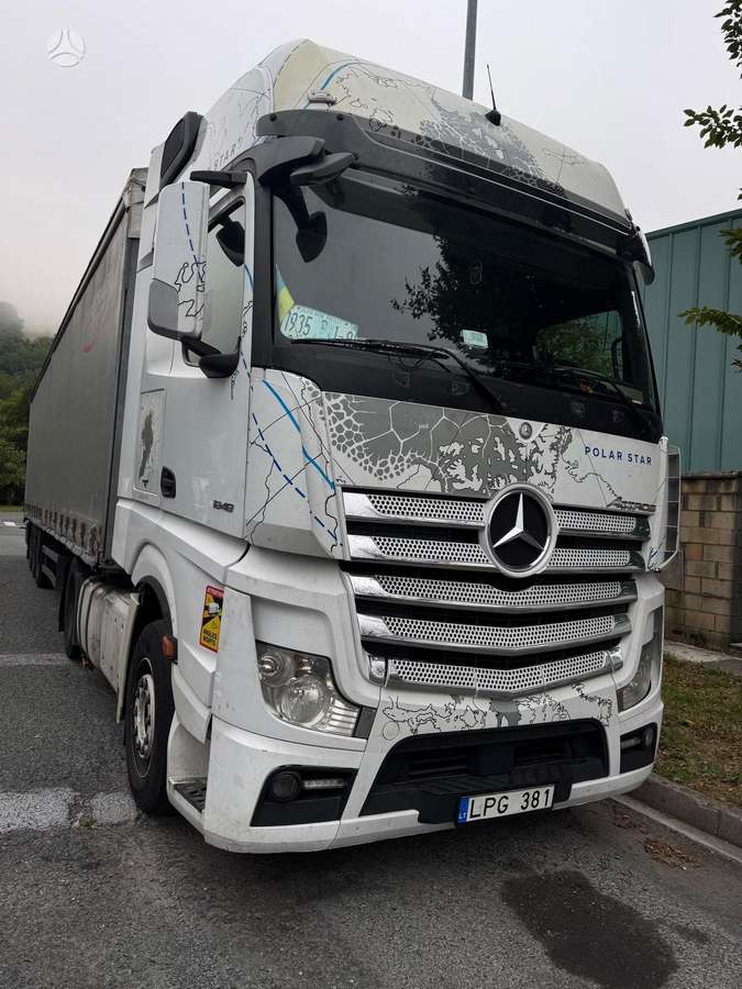 Mercedes-Benz Actros 1848 LS, double sleeper