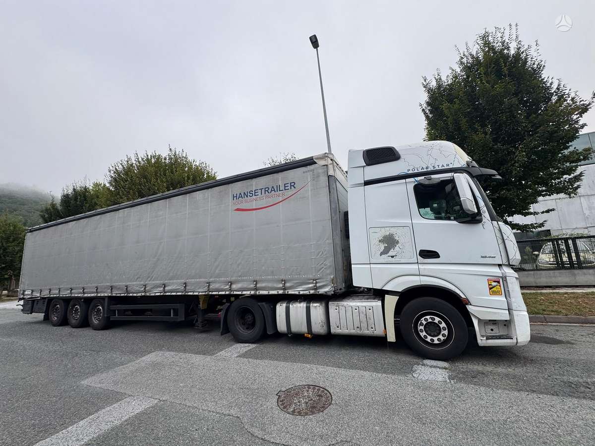 Mercedes-Benz Actros 1848 LS, double sleeper