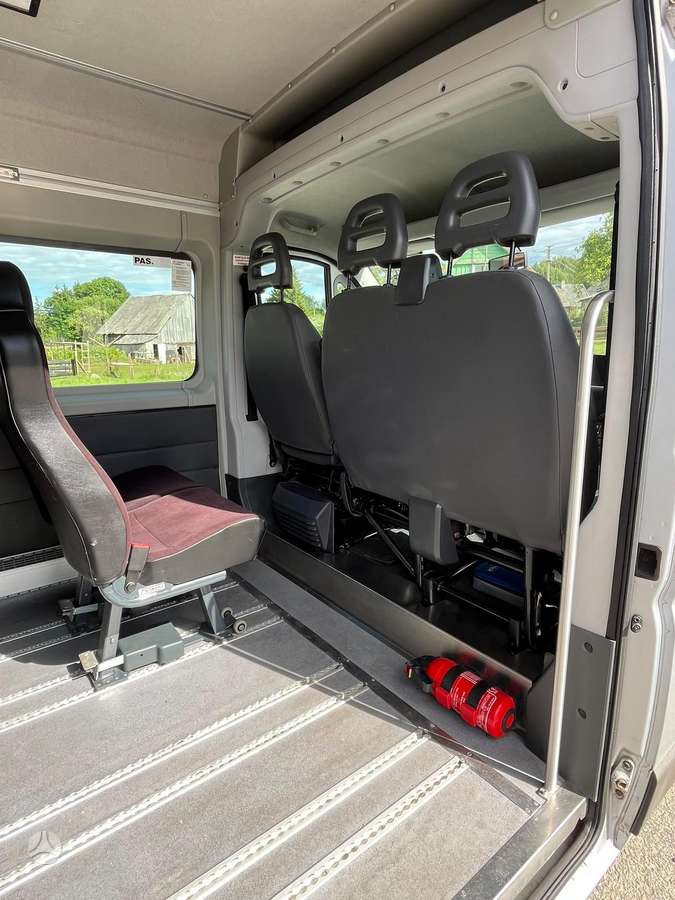 Fiat Ducato, 2.3 l., passenger minibus