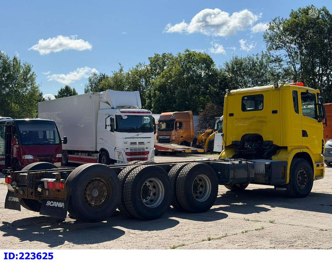 Scania G440 - 8x4 - Steering Axle - Euro5, шасси