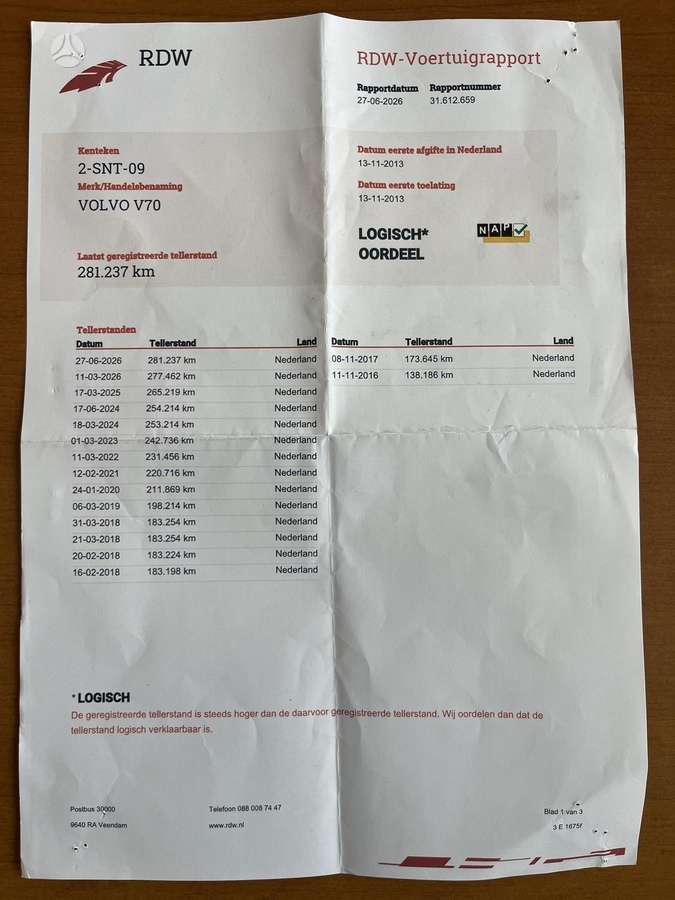 Volvo V70, 1.6 l., Универсал