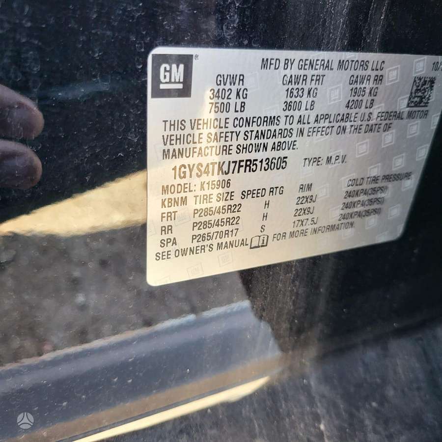 Cadillac Escalade, 6.2 l., other