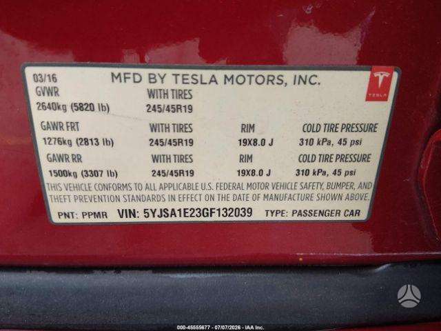 Tesla Model S, sedans