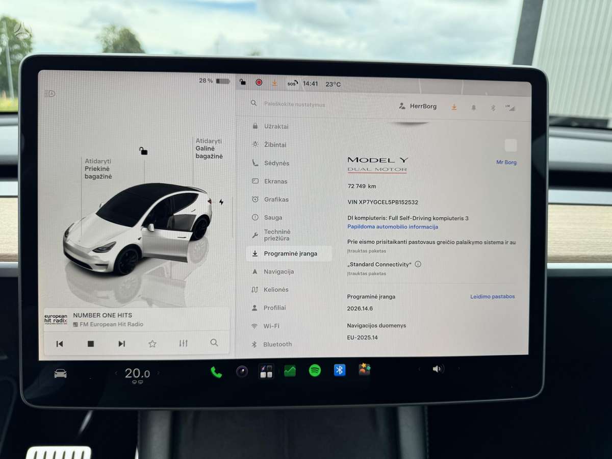 Tesla Model Y, 82 kWh, hečbekas