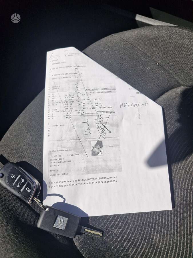 Citroen C5, 1.6 l., Седан