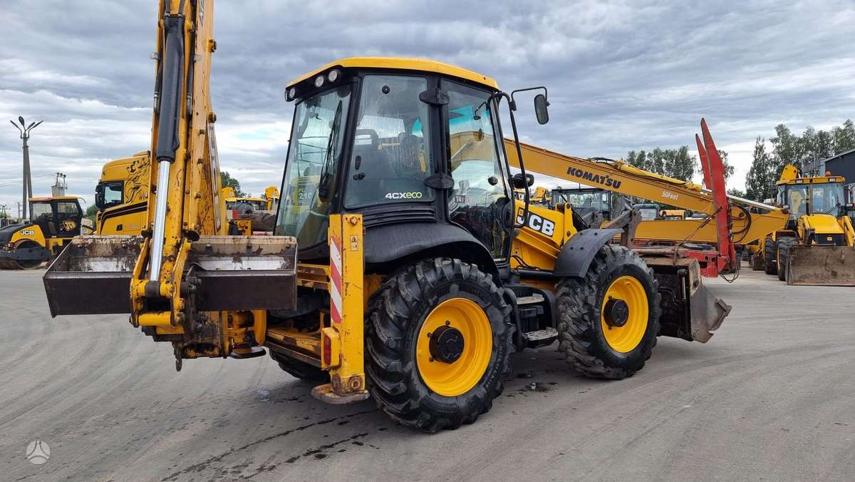 JCB 4 CX, экскаваторные погрузчики