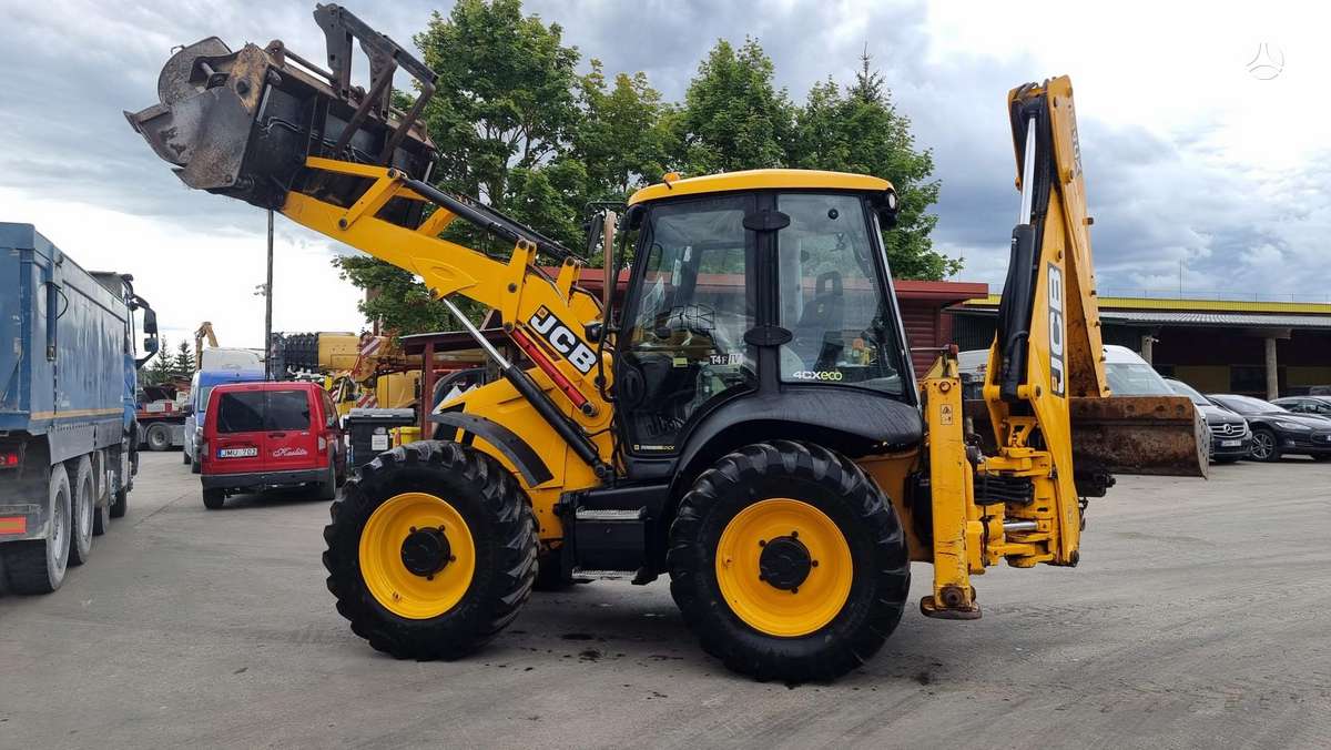 JCB 4 CX, excavator loader