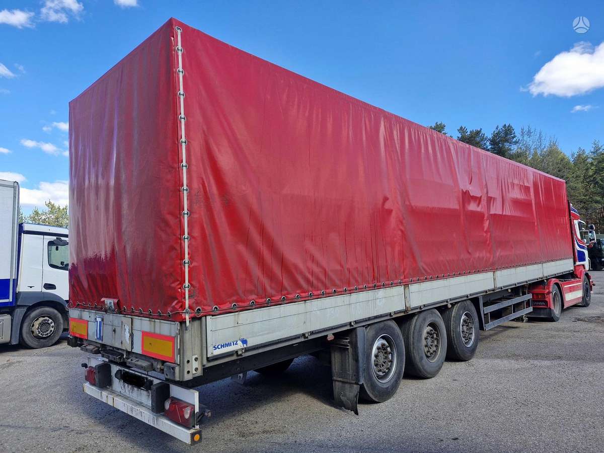 Schmitz 24/L, dropside with tarpaulin