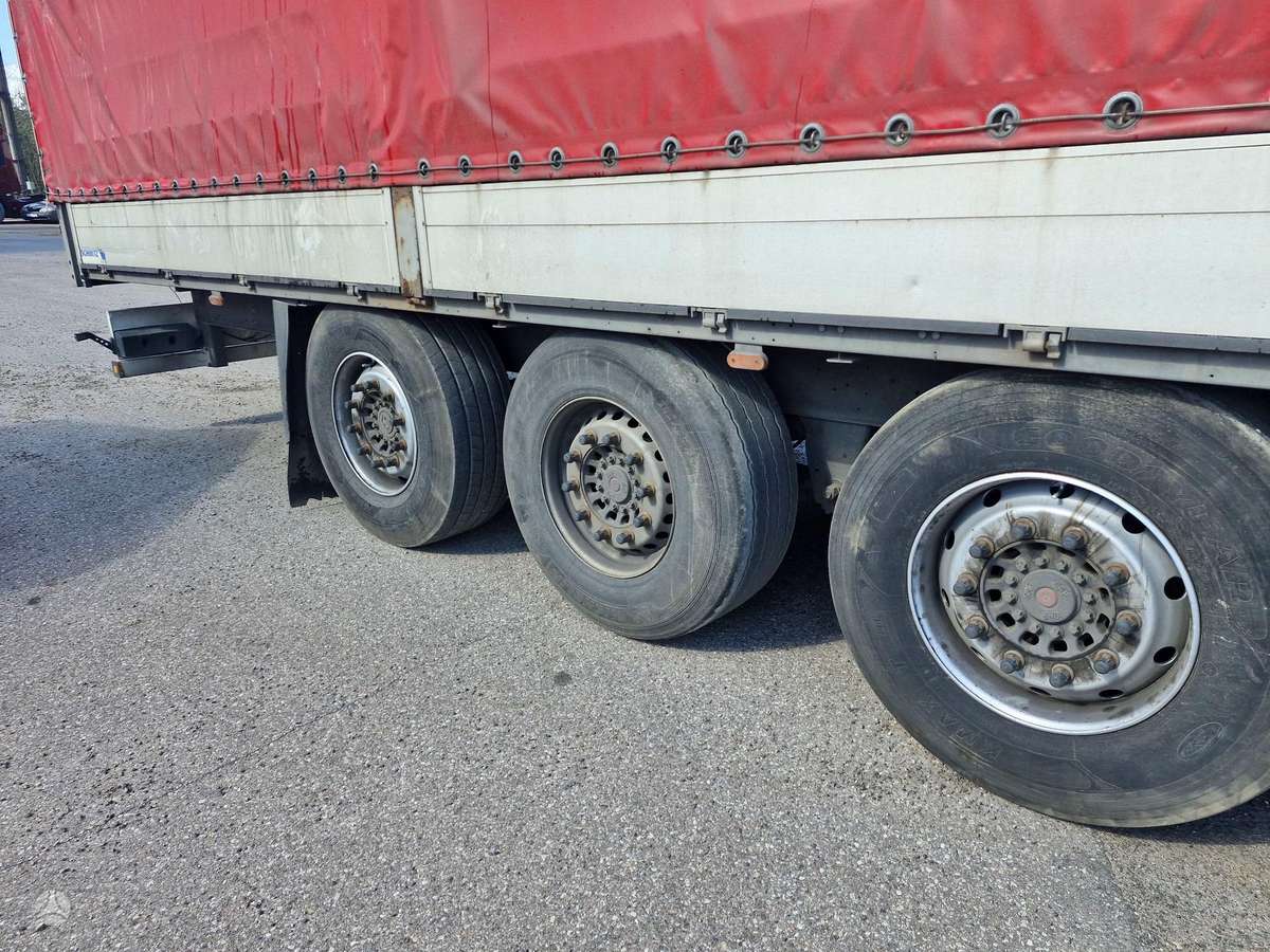 Schmitz 24/L, bortinės su tentu