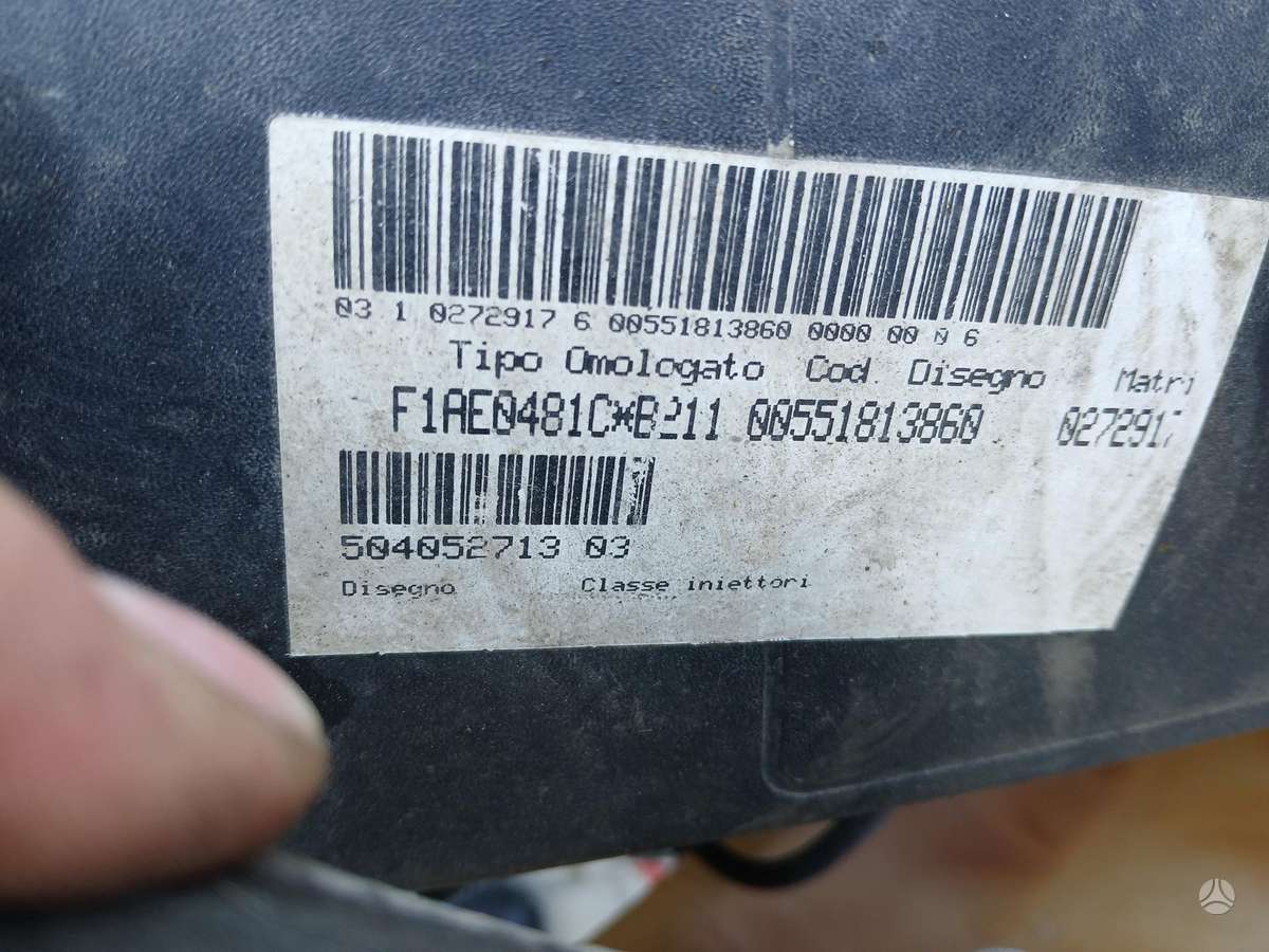 Fiat Ducato Rida 120000km priekio dalių nėra