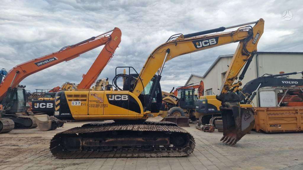 JCB JS220 LC BOG Master 1,4m., экскаваторы