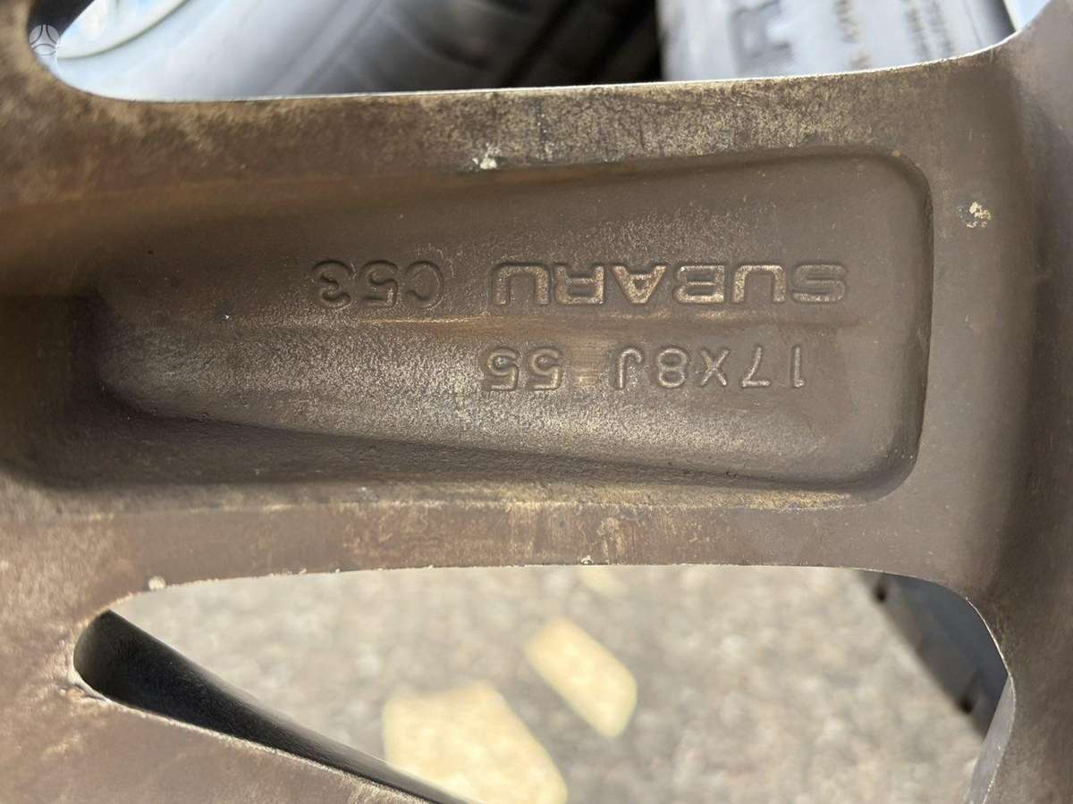 Subaru Model C53, light alloy, R17