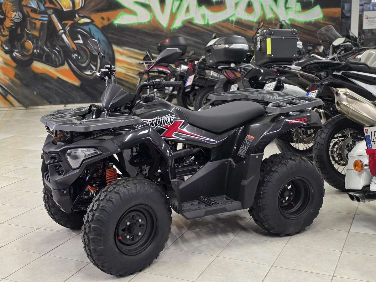Loncin XWOLF 200 200cc, keturračiai