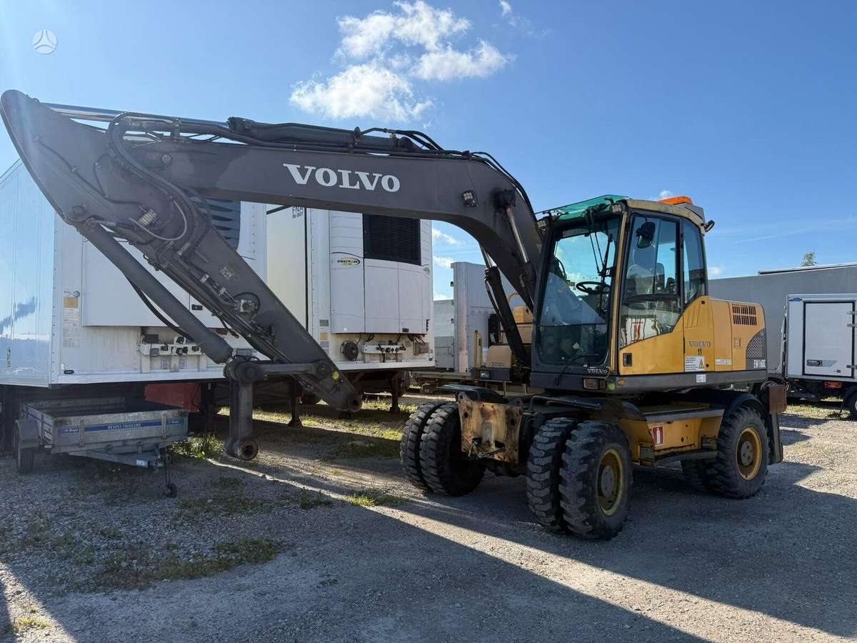 Volvo EW160C, экскаваторы