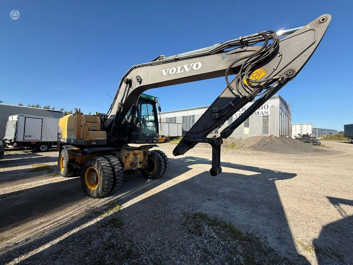 Volvo EW160C, экскаваторы