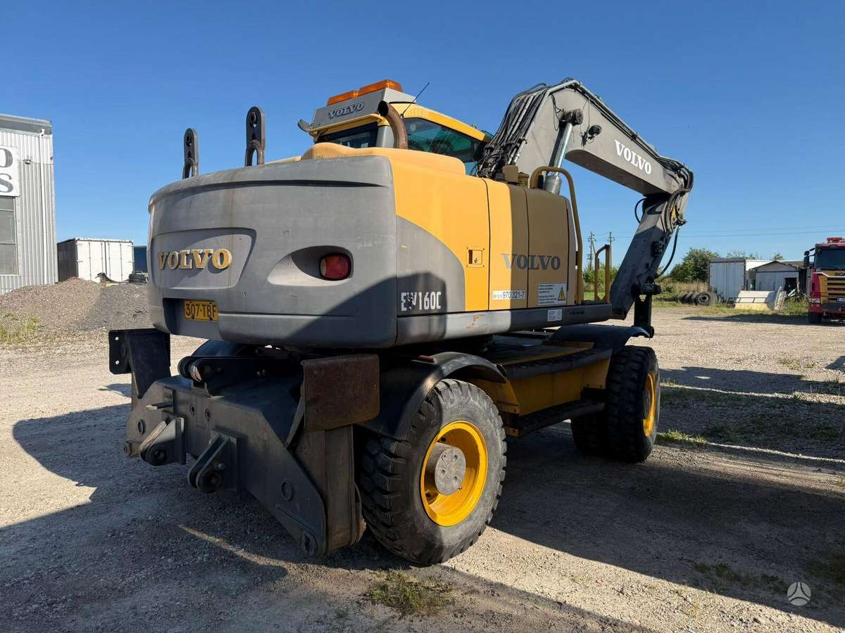 Volvo EW160C, экскаваторы