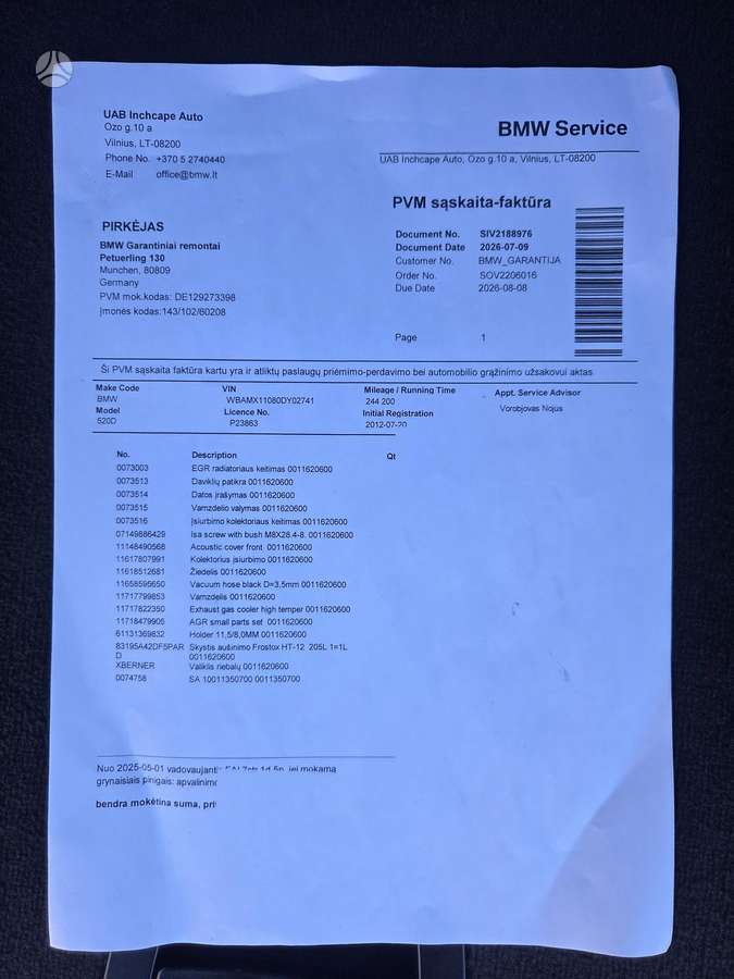 BMW 520, 2.0 l., Универсал