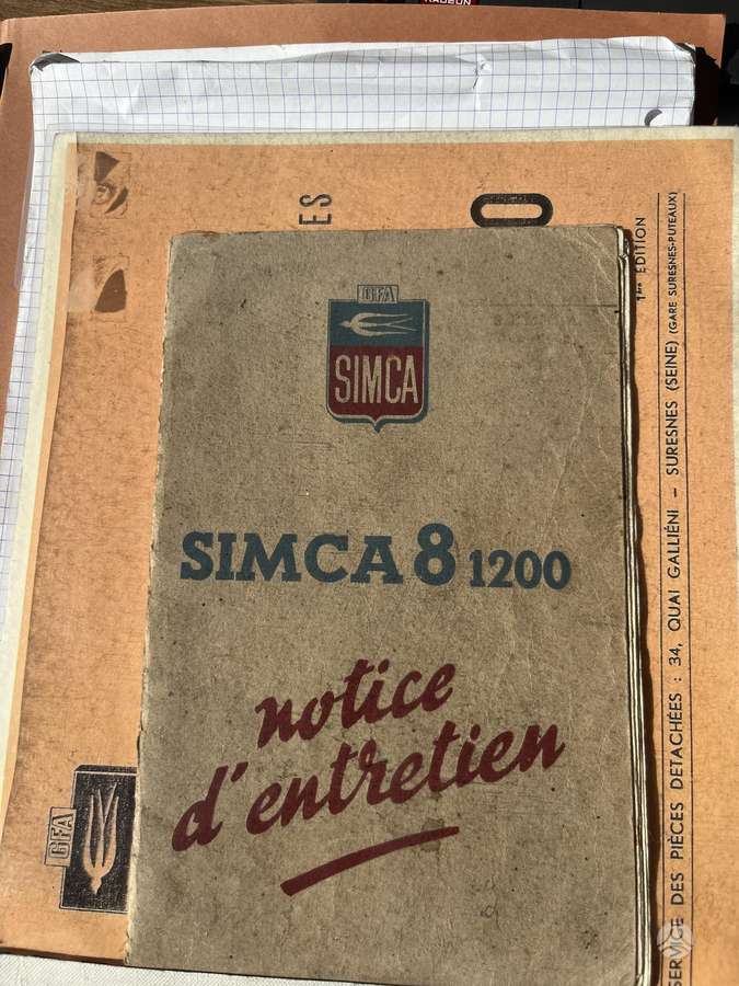 Simca 8, 1.2 l., Хэтчбек