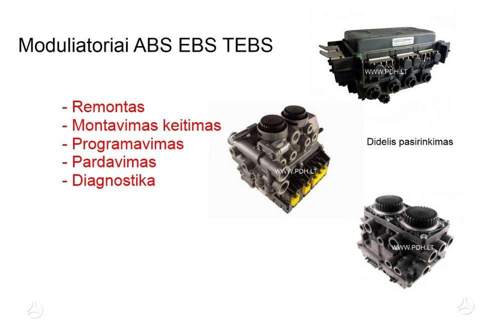 Krone EBS ABS moduliatorius wabco kn, curtain / tarpaulin